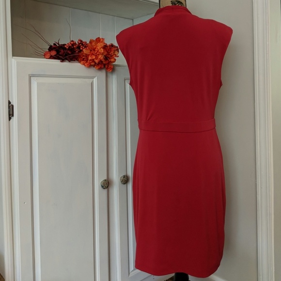 💃Red Allen B. By Allen Schwartz Dress | Large - Picture 8 of 8